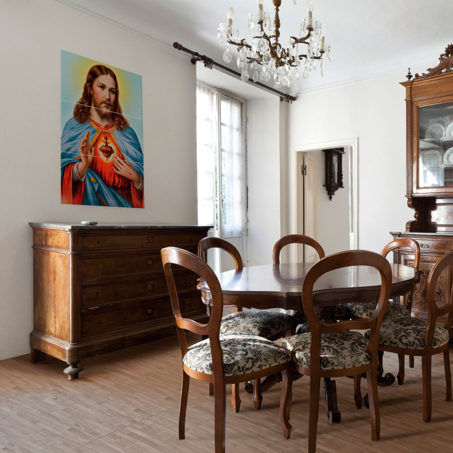 MURAL SAGRADO CORAZÓN DE JESUS