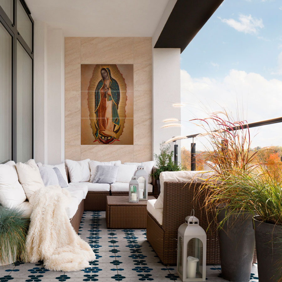 MURAL VIRGEN DE GUADALUPE